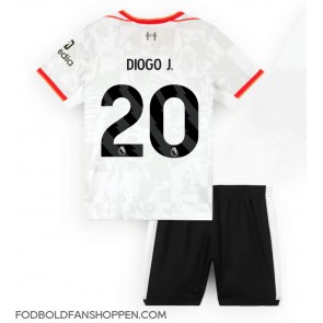 Liverpool Diogo Jota #20 Tredjetrøje Børn 2024-25 Kortærmet (+ Korte bukser)